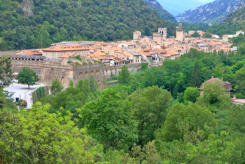 Villefranche-de-Conflent cerca de Perpignan