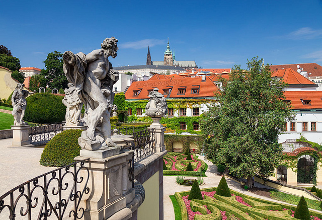 Jardín Vtrbovska en Praga