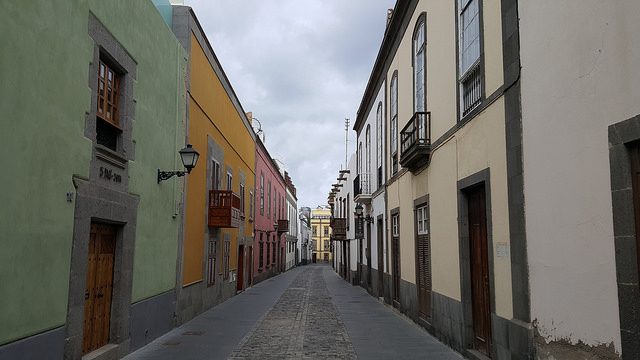 Barrio Vegueta en Las Palmas de Gran Canaria