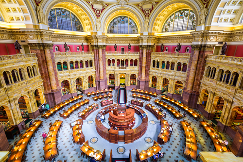 Biblioteca del Congreso en el Capitolio