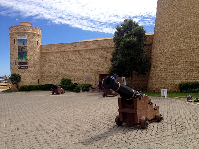 CAstillo de Santa Ana en Roquetas de Mar
