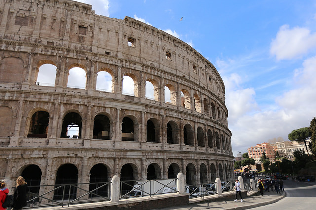 Llegar al Coliseo de Roma andando