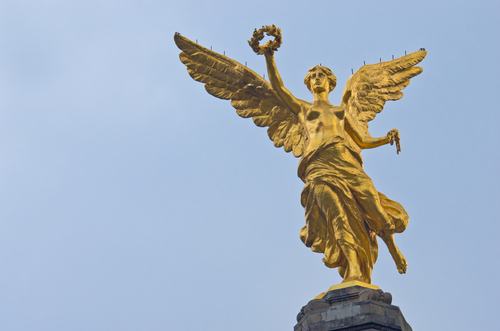 Detalle del Ángel de la Independencia