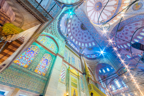 Cúpulas de la Mezquita Azul