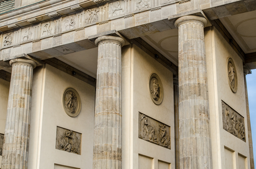 Detalle de la Puerta de Brandenburgo