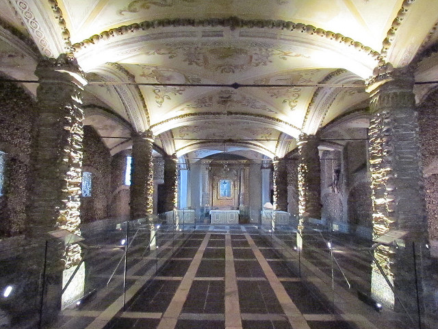 Évora en el mapa de Portugal