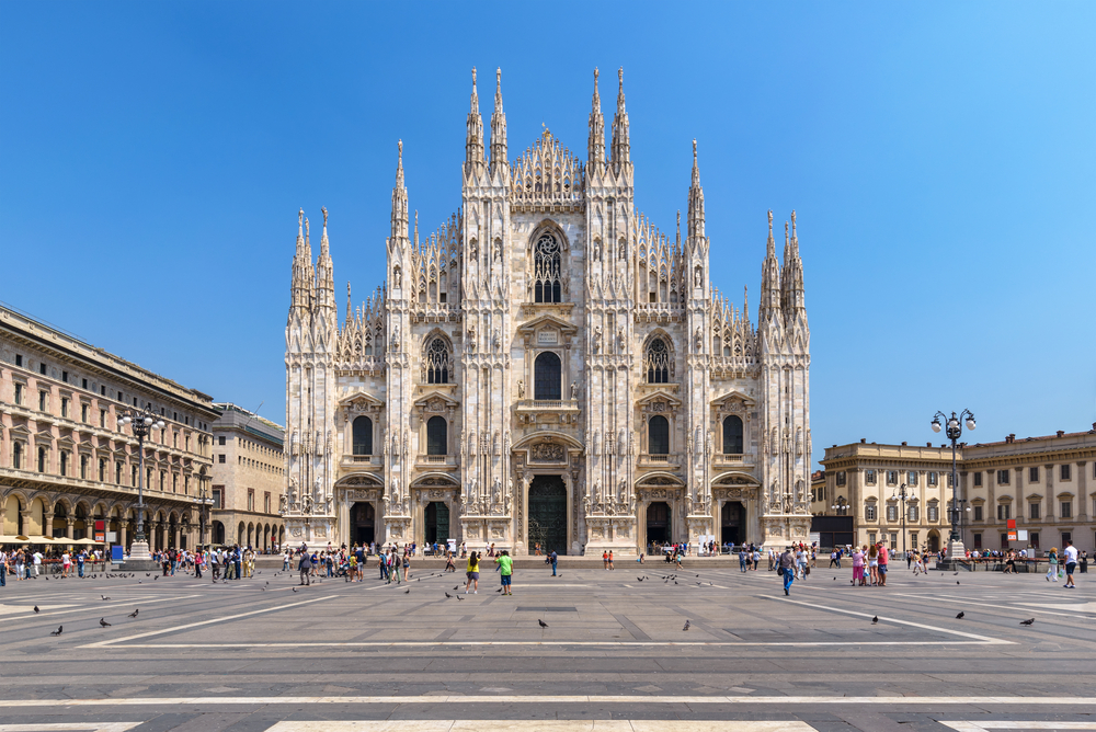 Te Contamos La Historia Del Duomo De Mil N Mi Viaje   Fachada Catedral De Milan 