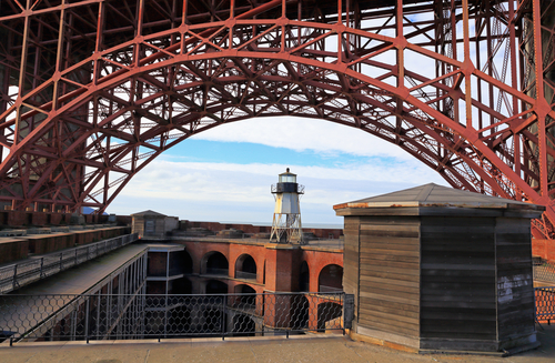 Fort Point cerca del Golden Gate