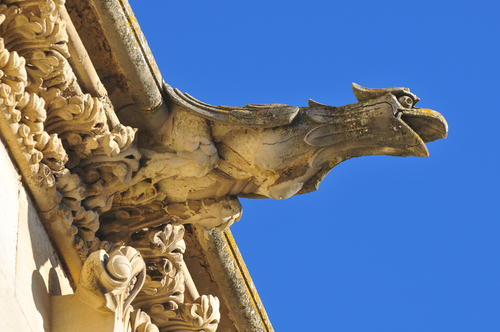 Gárgola en la catedral de Cuenca