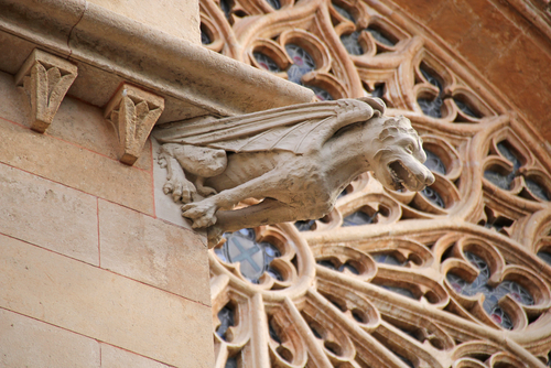 Gárgola en la Catedral de Palma de Mallorca
