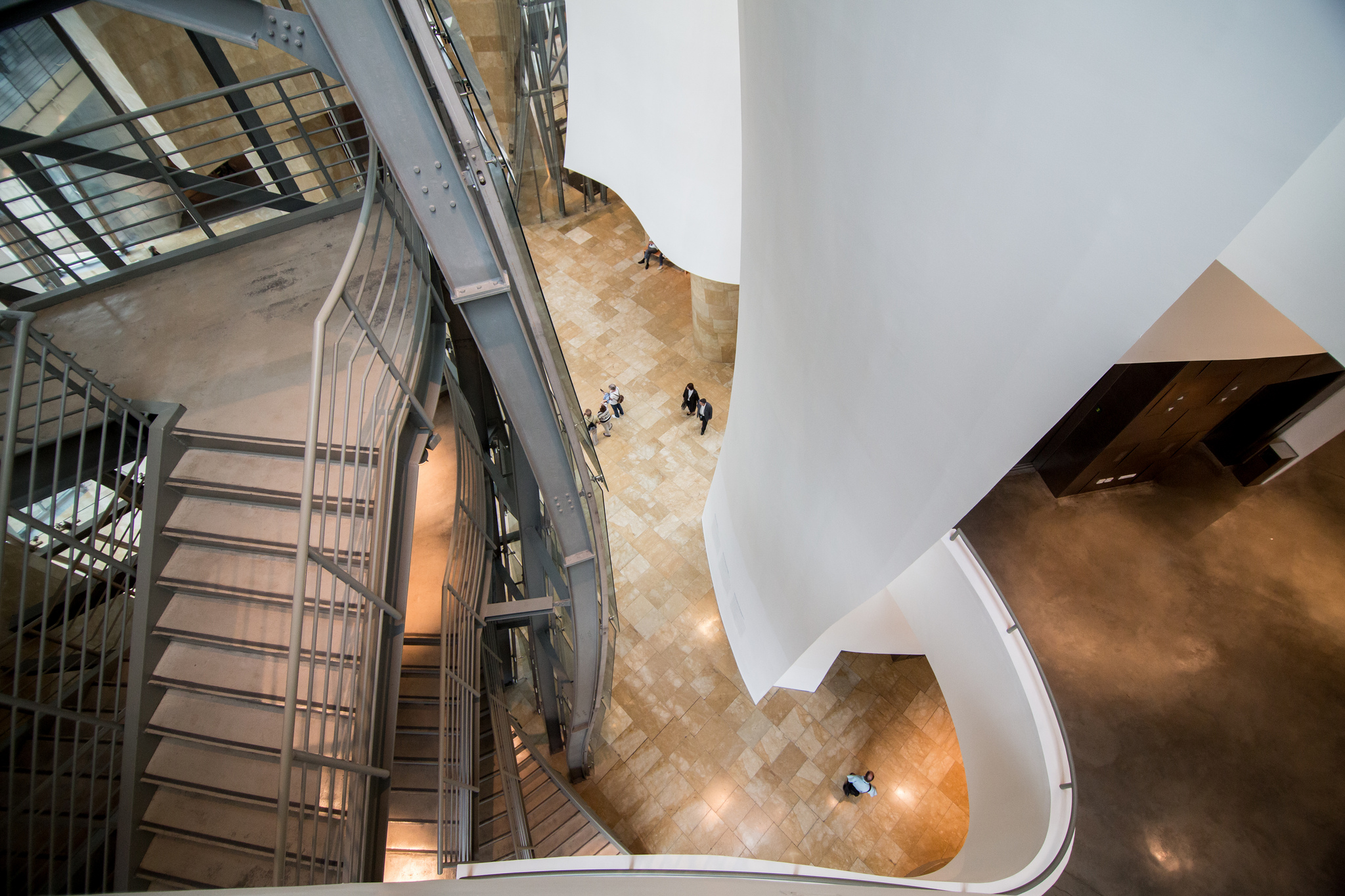 Interior del Guggenheim