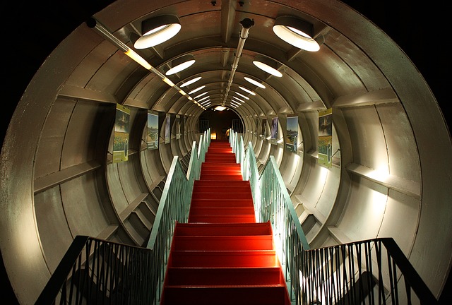 Interior del Atomium