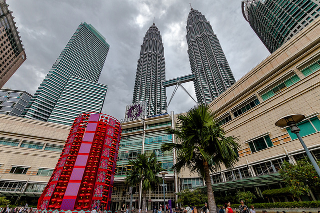 Kuala Lumpur city Center con las Torres Petronas