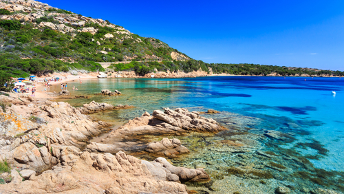 La Madalena en Cerdeña