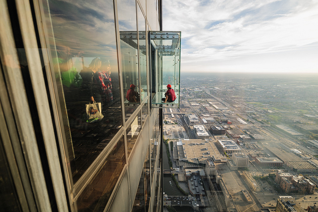 The Ledge en la torre Sears
