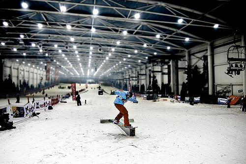 Pista de nieve en Madrid Xanadú