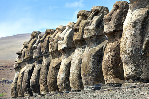 Moáis de la Isla de Pascua