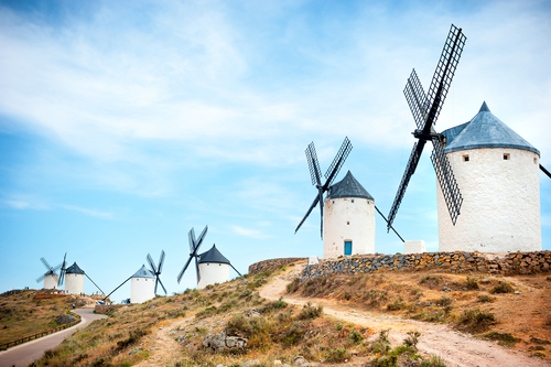 Molinos de viento en Consuegra