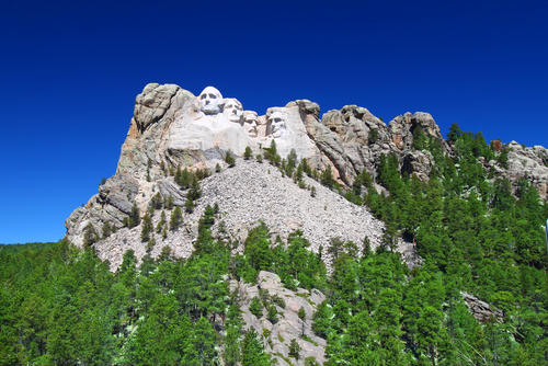 Curiosidades del Monte Rushmore, vista general