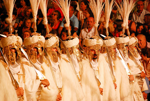 Moros y cristianos en Villajoyosa
