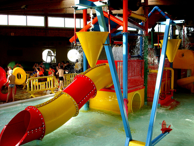 Oceade, un parque cerca del Atomium de Bruselas
