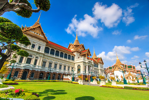 Palacio Real de Bangkok en Tailandia