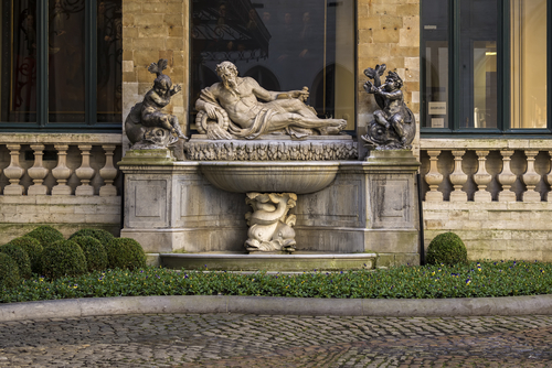 PAtio del ayuntamiento de Bruselas