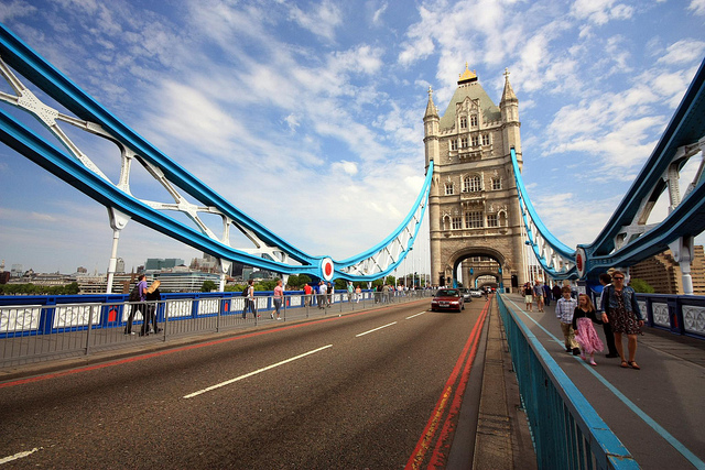Pasarela peatonal del Puente de la Torre de Londres
