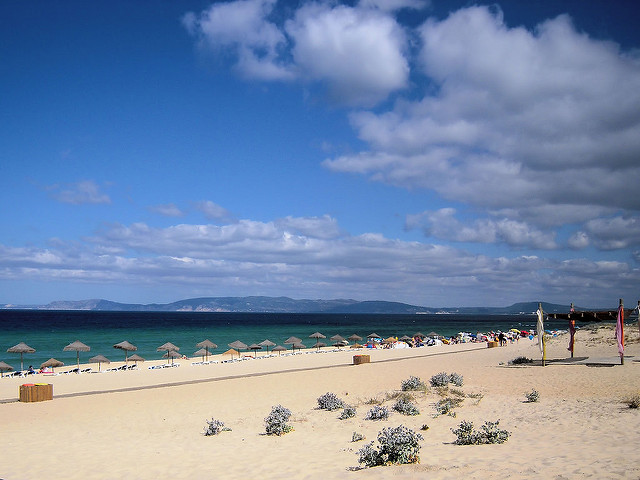 Playa de Comporta en Portugal