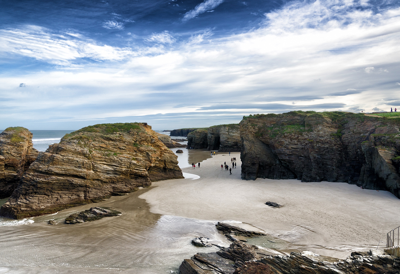 Playa de las Catedrales en Galicia