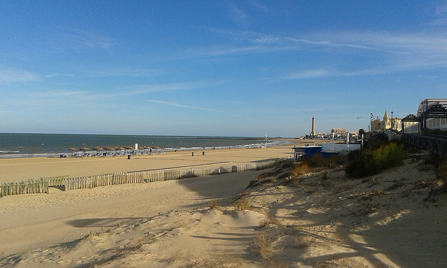 Playa de Regla en Chipiona