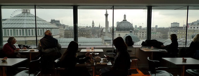 Portrait Restaurant para comer cerca de Trafalgar Square