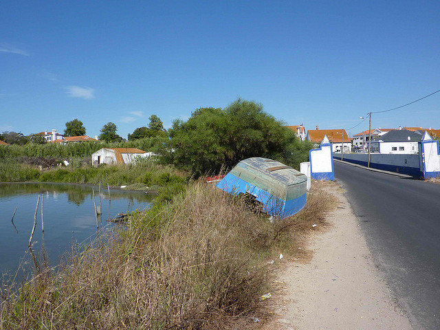 Pueblo de Comporta en Portugal
