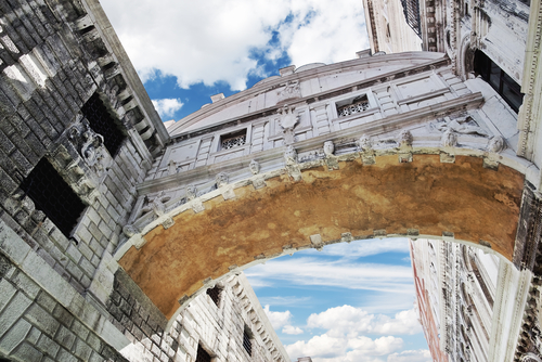 Puente de los Suspiros en Venecia