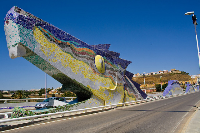 Puente del Dragón en Alcalá de Guaddaíra