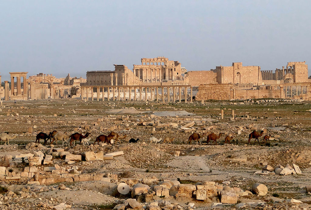 Ruinas de Palmira, uno de los lugares que ya no podemos visitar