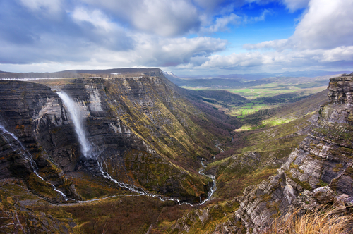 Cascadas de España: salto del Nervión