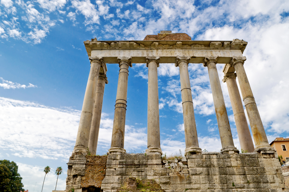Templo de Saturno en el Foro Romano