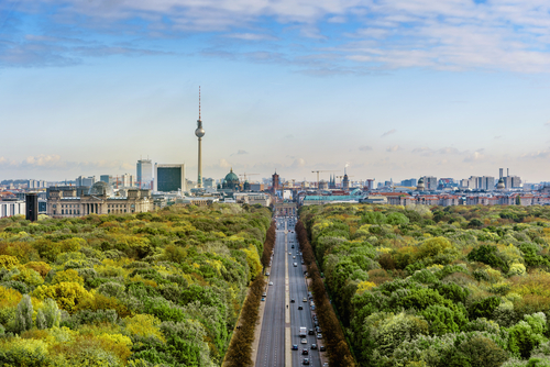 Tiergarten en Berlín