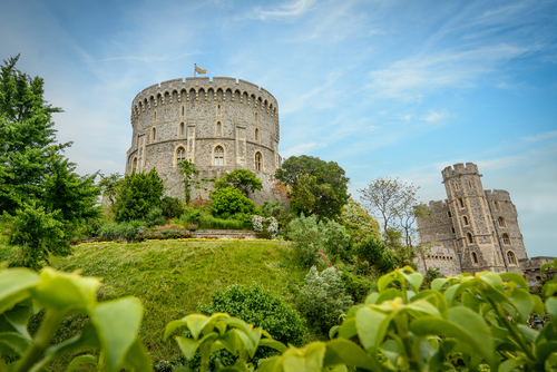 Torres del castillo de Windsor