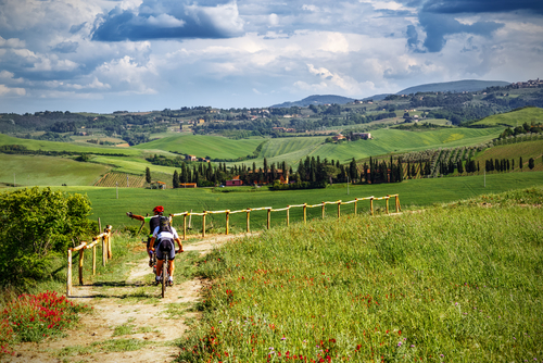 Rutas en bicicleta por el Mediterráneo: Toscana