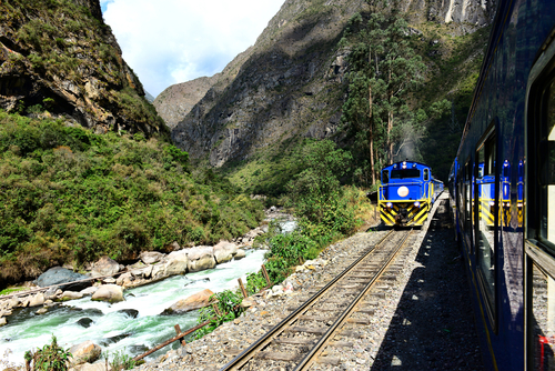 Tren a Machu Picchu