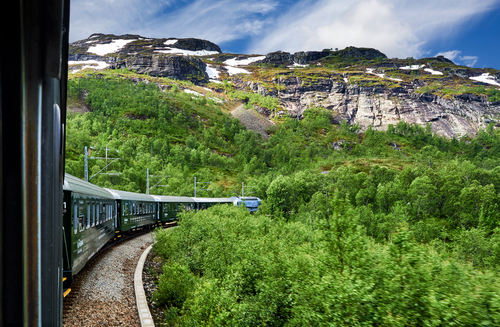 Tren de Flam en Noruega