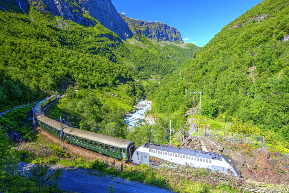 Tren del Interrail europeo