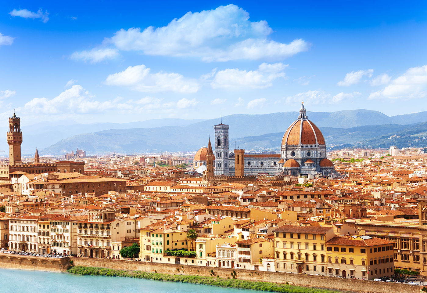 Florencia, vista de la ciudad