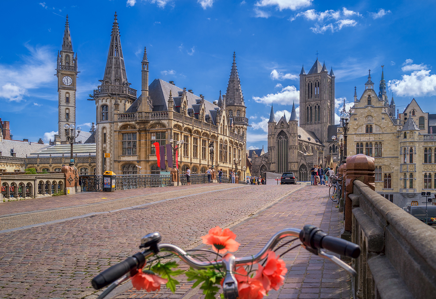 Gante en Bélgica, una de las ciudades de Europa más bonitas