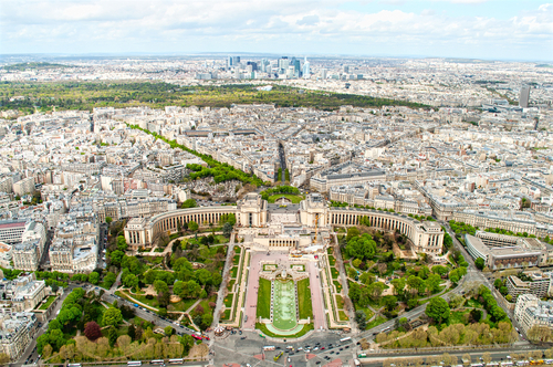 Vista desde la torre Eiffel
