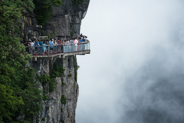 Pasarela de cristal de Zhangjiajie