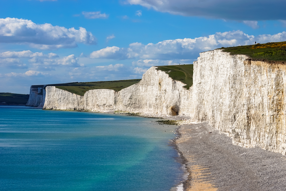 Acantilados de Dover en Gran Bretana