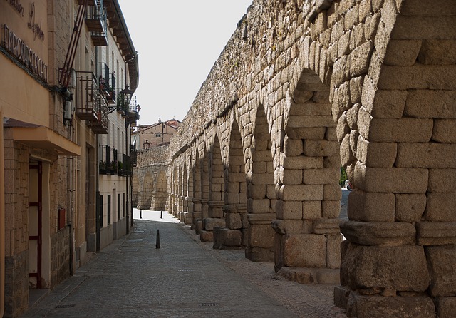 Arcos del acueducto romano de Segovia